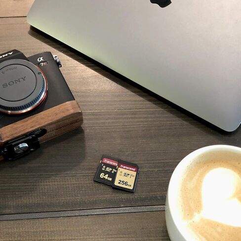 Transcend 64GB SDC700S SD UHSII SDXC Memory Card, 285MB/s, 8K, U3, V90, UHD in Kuwait