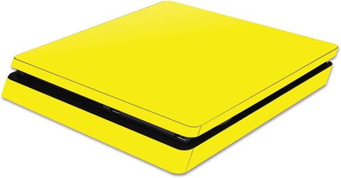 MightySkins Skin Compatible with Sony PS4 Slim Console - Solid Pink | Protective, Durable, and Unique Vinyl Decal wrap Cover | Easy to Apply, Remove, and Change Styles | Made in The USA in Saudi Arabia