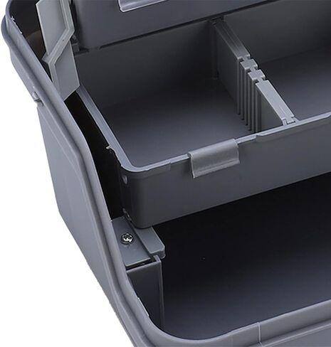 Classic Tray Tackle Box, Convenient Strong and Durable Multifunctional Fishing Accessories Storage Case Proable with Three-Layer for Fishing in Saudi Arabia