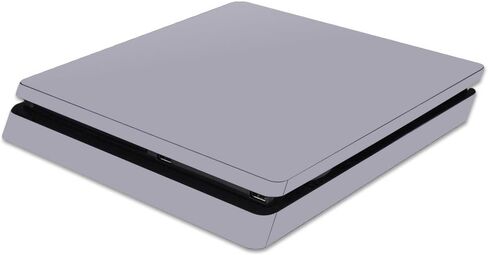 MightySkins Skin Compatible with Sony PS4 Slim Console - Solid Pink | Protective, Durable, and Unique Vinyl Decal wrap Cover | Easy to Apply, Remove, and Change Styles | Made in The USA in Saudi Arabia