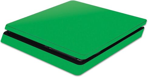 MightySkins Skin Compatible with Sony PS4 Slim Console - Solid Pink | Protective, Durable, and Unique Vinyl Decal wrap Cover | Easy to Apply, Remove, and Change Styles | Made in The USA in Saudi Arabia