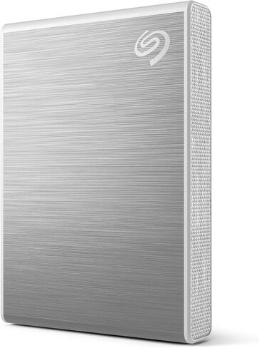 Seagate One Touch SSD 1TB External SSD Portable – Silver, speeds up to 1030MB/s, 6mo Mylio Photo+ subscription, 6mo Dropbox Backup Plan​ and Rescue Services (STKG1000401) in Saudi Arabia