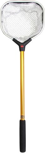 شبكة الطعم الذهبية من AFTCO - شبكة بوليستر - مقبض 24 بوصة - حلقة 10 بوصة in Kuwait