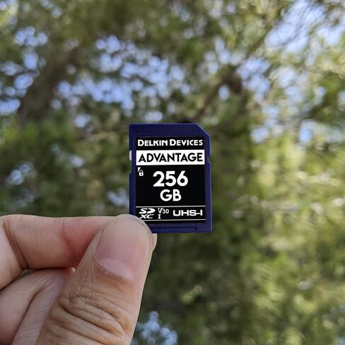 Delkin Devices 16GB ADVANTAGE SDHC Memory Card UHS-I (U3/V30) - High Speed SD Card 16GB for Cameras | Memory cards for cameras with 4K UHD, Full HD, Shock/Water/X-Ray Proof in Saudi Arabia