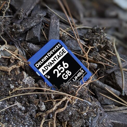 Delkin Devices 16GB ADVANTAGE SDHC Memory Card UHS-I (U3/V30) - High Speed SD Card 16GB for Cameras | Memory cards for cameras with 4K UHD, Full HD, Shock/Water/X-Ray Proof in Saudi Arabia