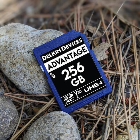 Delkin Devices 16GB ADVANTAGE SDHC Memory Card UHS-I (U3/V30) - High Speed SD Card 16GB for Cameras | Memory cards for cameras with 4K UHD, Full HD, Shock/Water/X-Ray Proof in Saudi Arabia
