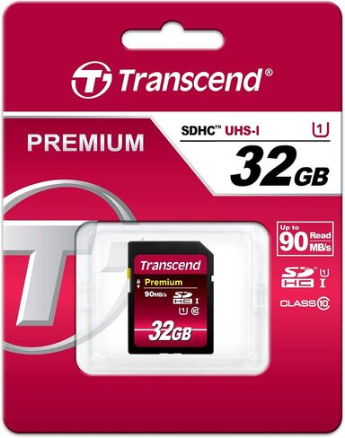 ترانسيند بطاقة ذاكرة 16 جيجا SDHC الفئة 10 UHS-1 سعة 60 ميجابايت/ثانية (TS16GSDU1) 16GB in Saudi Arabia
