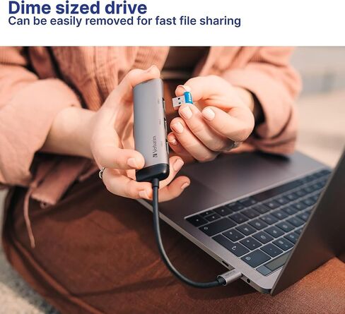 Verbatim 16GB Store 'n' Stay Nano USB 3.2 Gen 1 Flash Drive Snag-free Low Profile Thumb Drive with Microban Antimicrobial Product Protection - Blue 98709 in Kuwait