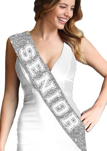 Senior Sash - Senior Night Party Decorations - Sports Event Sash Cheer Squad Dance Team in Kuwait