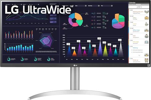 LG UltraWide FHD 26-Inch Computer Monitor 26WQ500-B, IPS with HDR 10 Compatibility and AMD FreeSync, Black in Kuwait