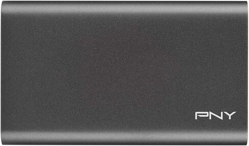 PNY Elite 480GB USB 3.1 Gen 1 Portable Solid State Drive (SSD) - (PSD1CS1050-480-FFS) in Saudi Arabia