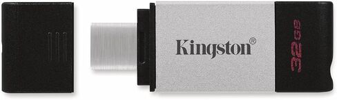 Kingston DataTraveler 80 64GB USB Type-C Flash Drive (DT80/64GB), Metal in Saudi Arabia