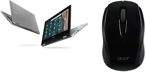ايسر لابتوب كروم بوك سبين 11 CP311-1H-C5PN قابل للتحويل، سيليرون N3350، شاشة لمس HD 11.6 انش، DDR4 4 جيجا، اي ام ام سي 32 جيجا، جوجل كروم in Kuwait