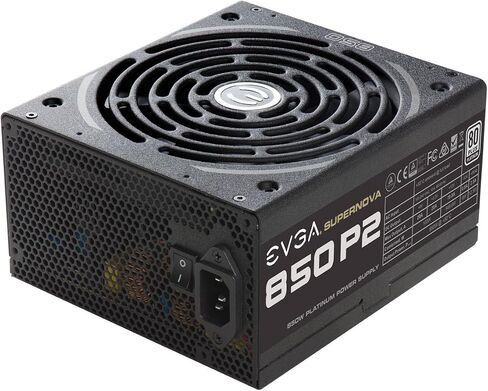 EVGA Supernova 1600 P2 80+ Platinum، وضع ECO بقدرة 1600 واط، وحدات NVIDIA SLI بالكامل وCrossfire جاهز لإمداد الطاقة لمدة 10 سنوات 220-P2-1600-X1 in Kuwait