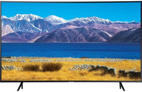 SAMSUNG 55-Inch Class Crystal UHD TU8300 Series - 4K UHD Curved Smart TV With Alexa Built-in (UN55TU8300FXZA) in Saudi Arabia