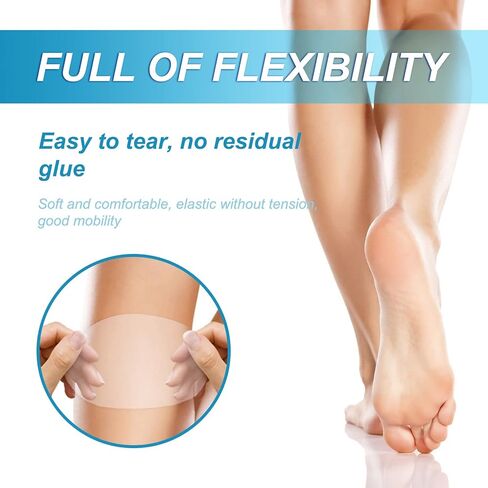 شريط حماية من الجلد، وسادات داخلية مضادة للاحتكاك في الفخذ، رقع شريط احتكاك الجسم شفافة غير مرئية (شفافة - 12 قطعة) in Kuwait