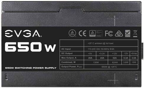 EVGA 100-N1-0400-L1, 400 N1, 400W, 2 Year Warranty, Power Supply 100-N1-0400-L1 & Cooler Master MasterBox Q300L Micro-ATX Tower with Magnetic Design Dust Filter, Black in Saudi Arabia