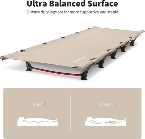 Naturehike Ultralight Camping Cot, Easy to Assemble Folding Tent Cot in Saudi Arabia