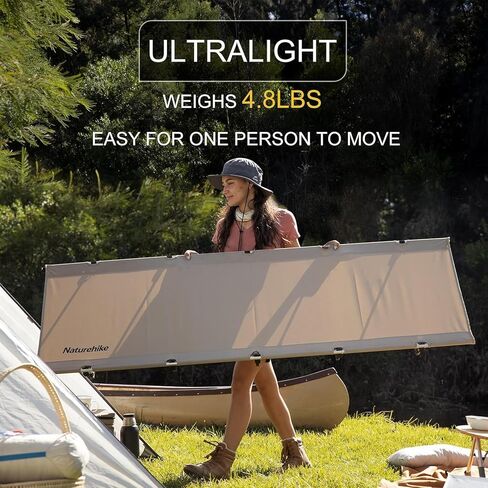 Naturehike Ultralight Camping Cot, Easy to Assemble Folding Tent Cot in Saudi Arabia