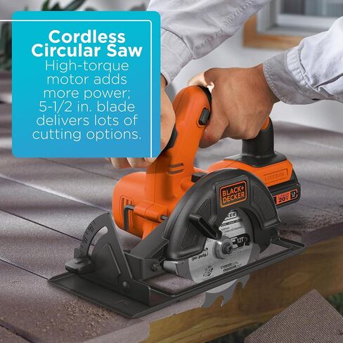 BLACK+DECKER 20V MAX Cordless Drill Combo Kit with POWERSERIES Extreme Cordless Stick Vacuum, Blue (BD4KITCDCRL & BSV2020G) in Saudi Arabia