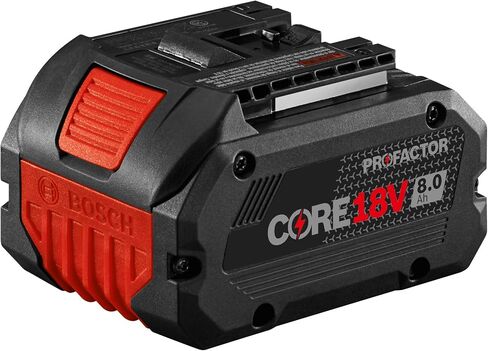 Bosch PROFACTOR 18V SPITFIRE GWS18V-13CB14 Cordless 5-6 In. Angle Grinder Kit & Slide Switch, Includes (1) CORE18V 8.0 Ah Performance Battery + Bosch GBA18V80 CORE18V 8.0 Ah Performance Battery in Saudi Arabia