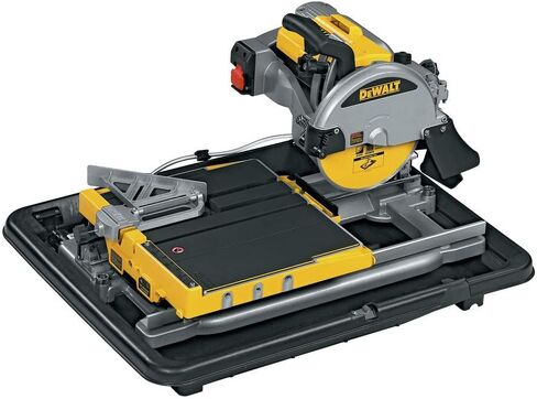 DEWALT Wet Tile Saw with Stand, 10-Inch, Corded (D24000S) in Saudi Arabia