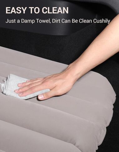 Basenor 2024 ترقية تسلا فراش المحمولة التخييم وسادة سرير هوائي لطراز تسلا 3 نموذج Y نموذج S نموذج X سيارة النوم حصيرة مع مضخة كهربائية، حقيبة تخزين تسلا الملحقات 2016-2024 الجيل 2 in Kuwait