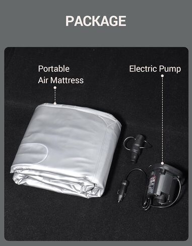 Basenor 2024 ترقية تسلا فراش المحمولة التخييم وسادة سرير هوائي لطراز تسلا 3 نموذج Y نموذج S نموذج X سيارة النوم حصيرة مع مضخة كهربائية، حقيبة تخزين تسلا الملحقات 2016-2024 الجيل 2 in Kuwait