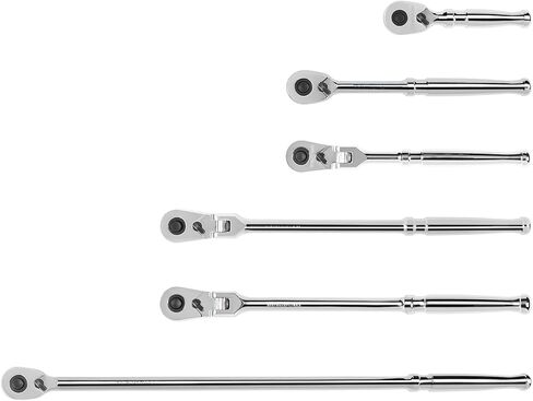 TEKTON 1/2 Inch Drive Quick-Release Ratchet Set (5-Piece) | SRH99115 in Saudi Arabia