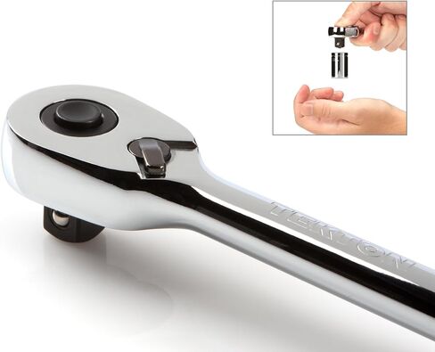 TEKTON 1/2 Inch Drive Quick-Release Ratchet Set (5-Piece) | SRH99115 in Saudi Arabia