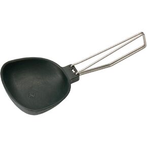 Snow Peak Folding Nylon Cooking Ladle for Camping/Hiking, Black