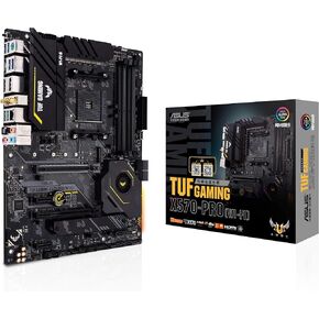 ASUS TUF Gaming X570-PRO (WiFi 6) AM4 Zen 3 Ryzen 5000 & 3rd Gen Ryzen ATX Motherboard (PCIe 4.0, 2.5Gb LAN, BIOS Flashback, HDMI 2.1, USB 3.2 Gen 2