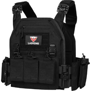 Tactical Vest for Men Weighted Vest Fully Adjustable Outdoor Training Gaming Vests…