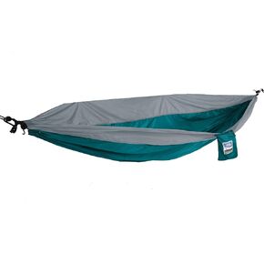 أرجوحة التخييم المحمولة في الهواء الطلق، تتضمن مجموعة تعليق، أرجوحة لشخصين، رمادي مخضر in Kuwait