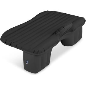 MADOG Inflatable Car Bed, Portable Foldable SUV Air Mattress for Home Car Travel Camping, Car Bed Backseat Load Up to 440 lbs, Black