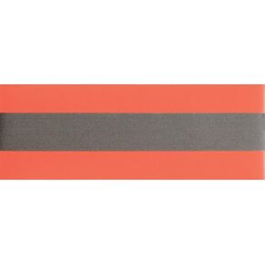 Jocon Safety SF8100 Sew On Florescent Reflective Elastic Tape 2"X118"-Orange