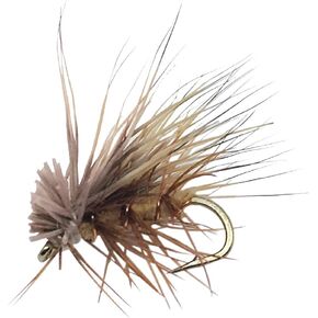 Elk Hair Caddis Tan Fly Fishing Flies. 1 dozen flies