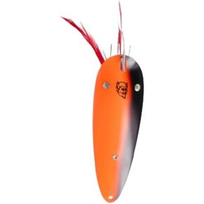 Weedless 77-Jack O Lantern Nickel Back Fishing Lure, 3/4 oz, Outdoor Fishing Accessories, Orange/Black