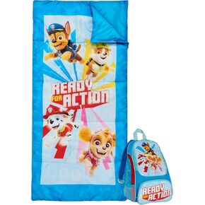 Paw Patrol Backpack and Sleeping Bag Set – Paw Patrol Kids Indoor/Outdoor Kit, 2 Piece Set, Multi, (N-2PC21PAW)