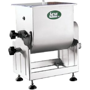 LEM Products BigBite 25 Pound Capacity Tilt Meat Mixer, Stainless Steel, Motor or Grinder Not Included