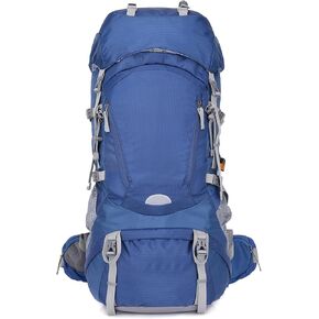 60L Waterproof Internal Frame Backpack, Large Hiking Backpack, Ultralight Frame Backpack for Women Men Travelling Mountain Climbing