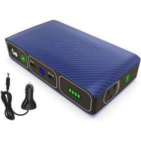 HALO Bolt Wireless Laptop Power Bank - 44400 mWh Portable Phone Laptop Charger Car Jump Starter with AC Outlet and Car Charger, Camo