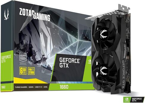 ZOTAC Gaming GeForce GTX 1660 6GB GDDR5 192-bit Gaming Graphics Card, Super Compact, ZT-T16600F-10L in Saudi Arabia