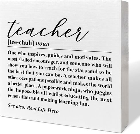 Music Teacher Gifts for Women men, Thank You Appreciation Gifts for Music Teacher, Teachers Day Retirement Graduation Valentines Day Gifts for Music Teacher, Song in Their Heart, Wooden Box Sign Desk Decor in Kuwait