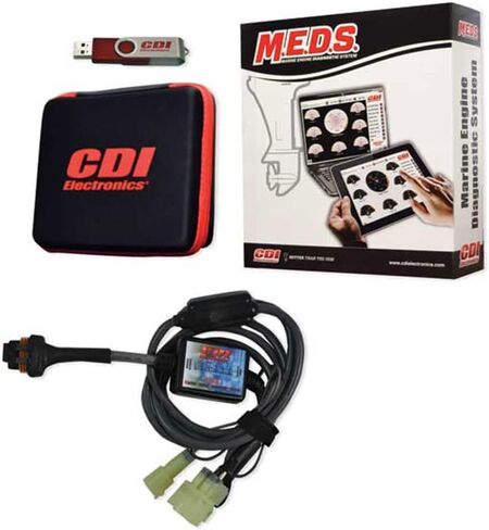 CDI Electronics 531-0119H M.E.D.S. ترقية/إضافات نظام تشخيي محرك البحرية - Honda/Tohatsu in Kuwait