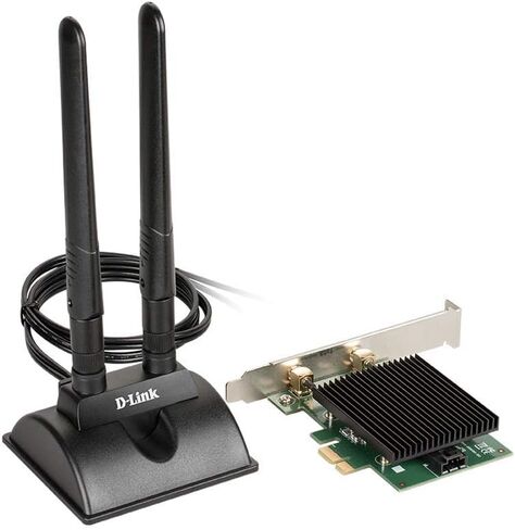 D-Link USB WiFi 6 Adapter AX1800 USB 3.0 Dual Band Long Range MU-MIMO Wireless Internet Network for Desktop PC Laptop Windows (DWA-X1850) in Saudi Arabia