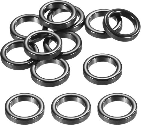PATIKIL Fishing Rod Guide Rings, Ceramic Guides Rings Fish Rod Repair Fishing Pole Eyelet Replacement in Saudi Arabia