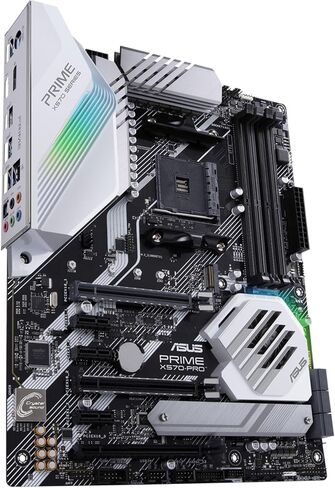 Asus Prime X570-Pro AM4 Zen 3 Ryzen 5000 & 3rd Gen Ryzen ATX Motherboard with PCIe Gen4, Dual M.2 HDMI, SATA 6GB/s USB 3.2 Gen 2 ATX Motherboard in Saudi Arabia