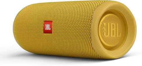 JBL FLIP 5, Waterproof Portable Bluetooth Speaker, Black, Small | Sounds better than ever, Bring the party anywhere, Make a splash with IPX7 waterproof design, A rainbow of colours in Kuwait