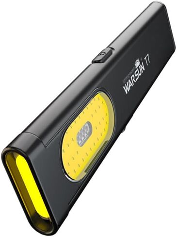 مصباح يدوي LED للجيب متعدد الأوضاع من WARSUN - 675LM، USB-C قابل لإعادة الشحن، IPX4، مادة مزدوجة، ستروب أحمر/أزرق، للحمل اليومي والسفر in Kuwait